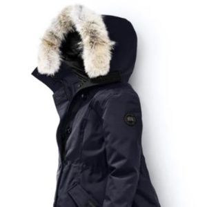 Canada Goose Rossclair Parka. Admiral Blue, Size L